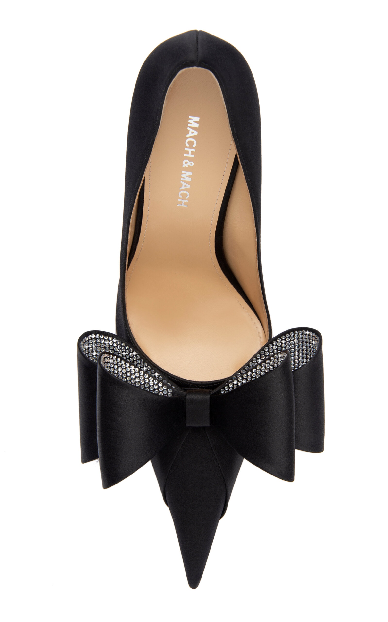 ’Le Cadeau’ Satin Pumps black - 3