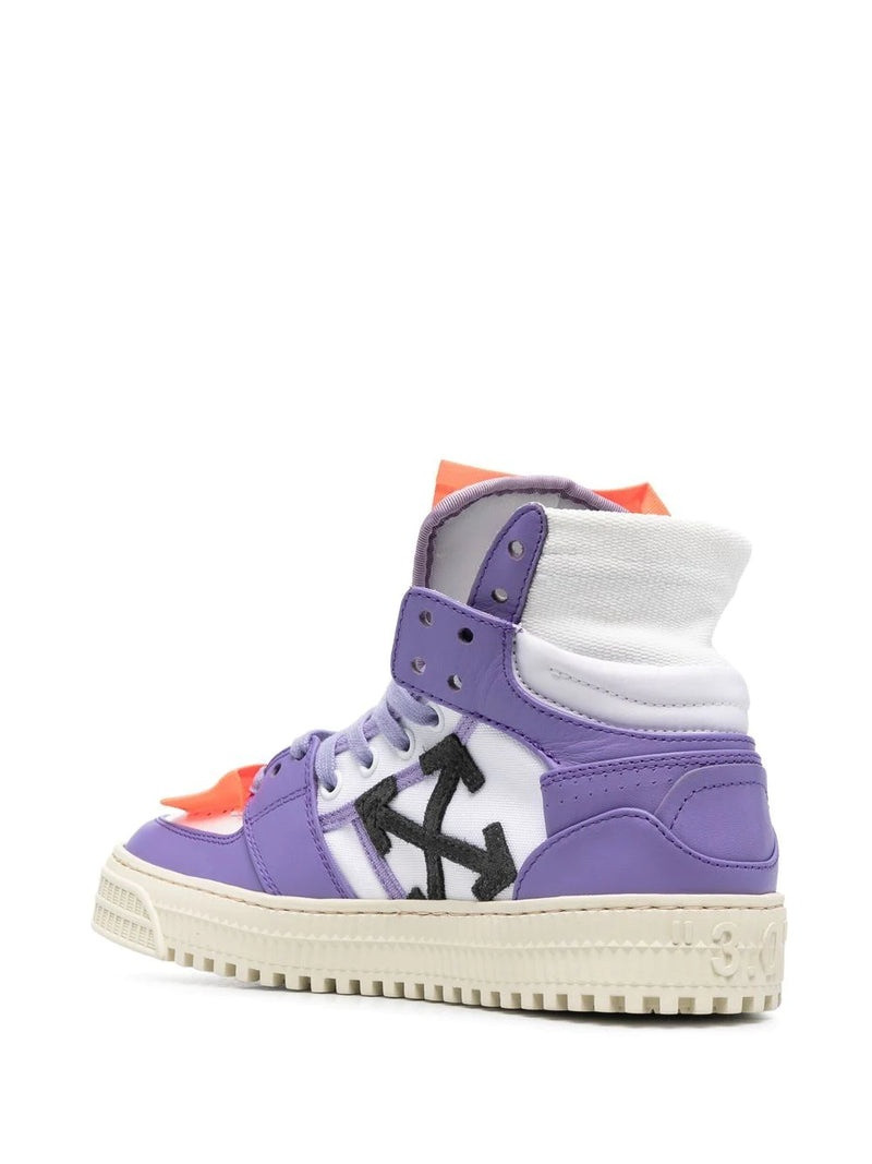 Off-White OFF-WHITE WOMEN 3.0 Off Court Leather White/Purple outlook