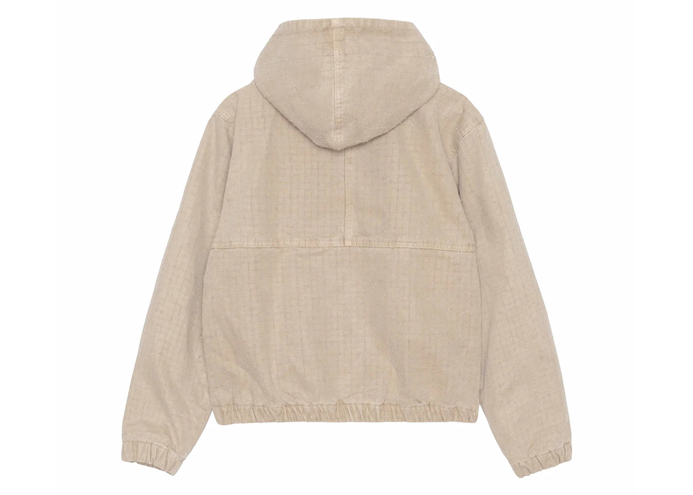 Stussy Work Canvas Needle Punch Jacket Khaki - 2