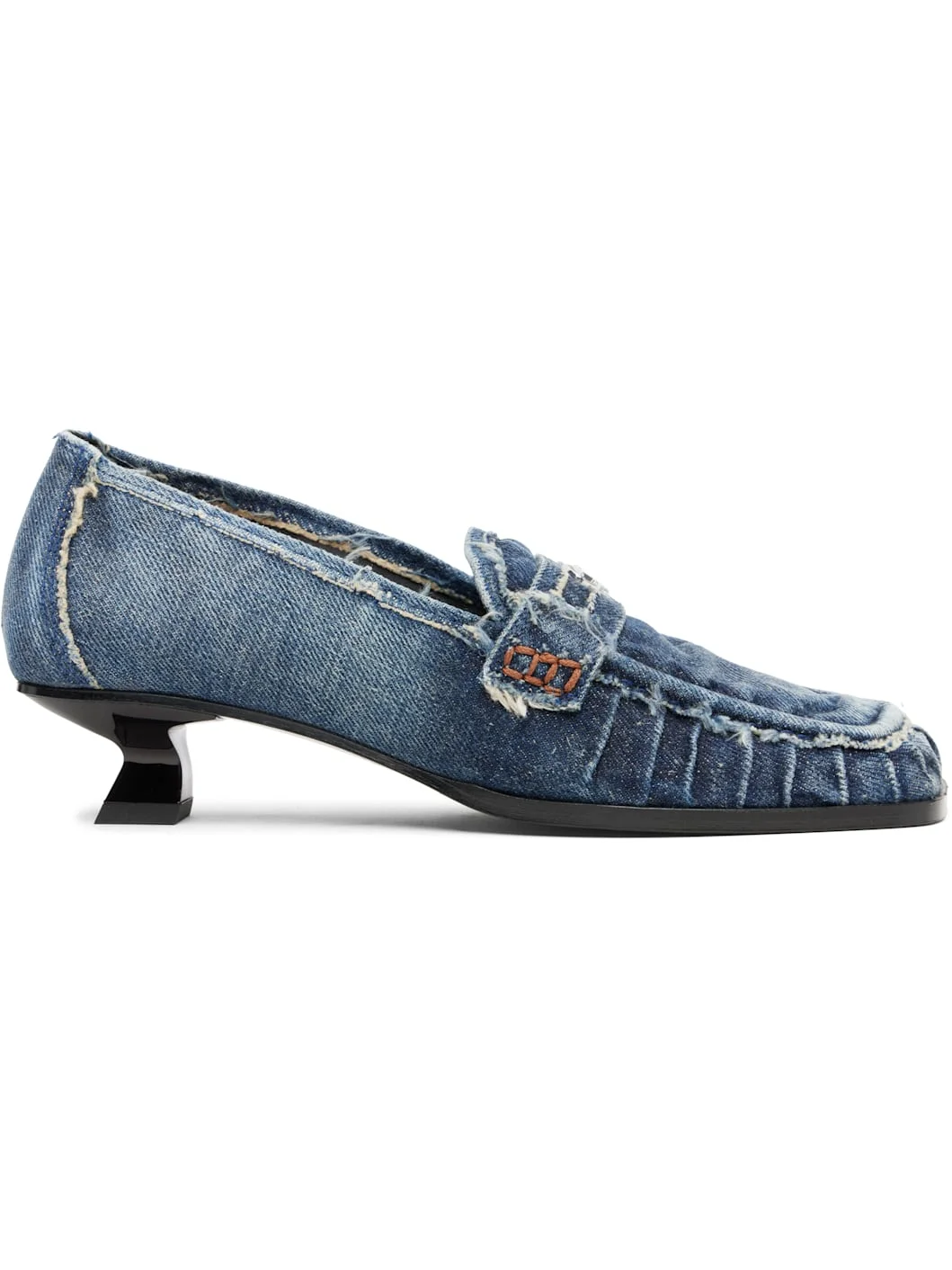 Blue D-Amber Moc 30 Heels - 1
