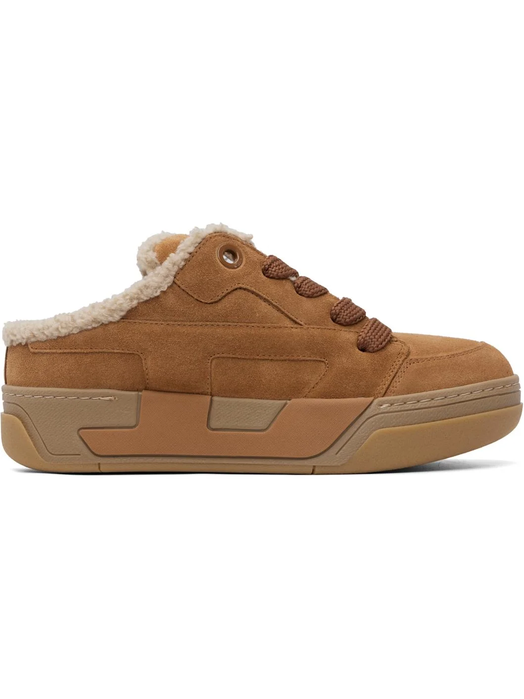 Tan S-D-Ollie Mule Sneakers - 1