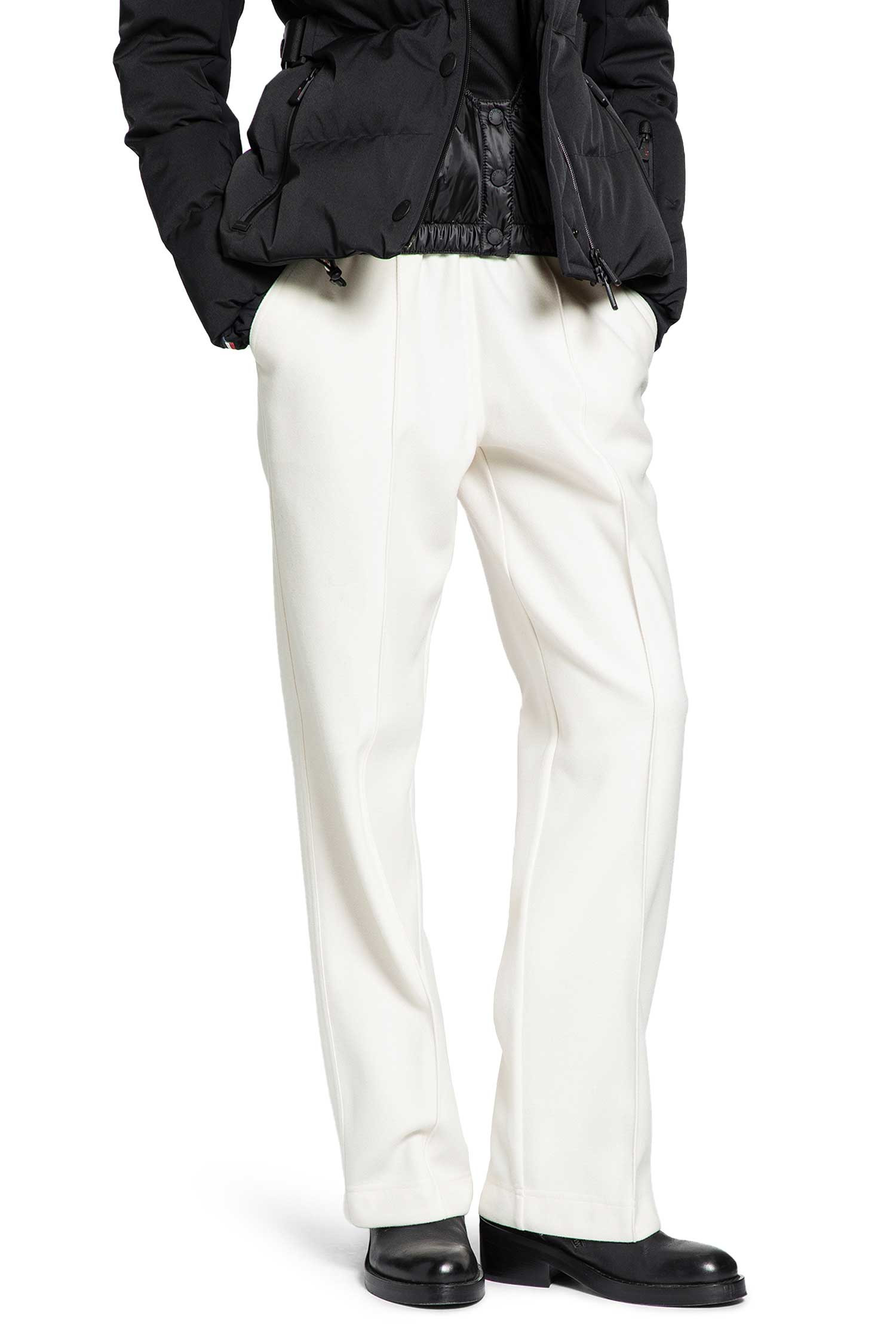 Moncler Grenoble Woman White Trousers - 5