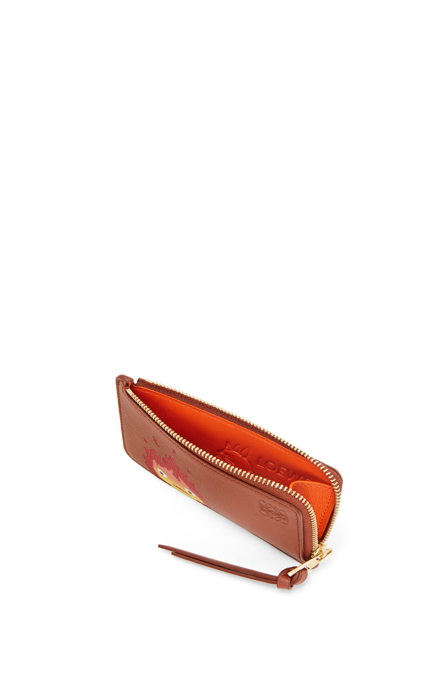 Calcifer coin cardholder in classic calfskin - 3