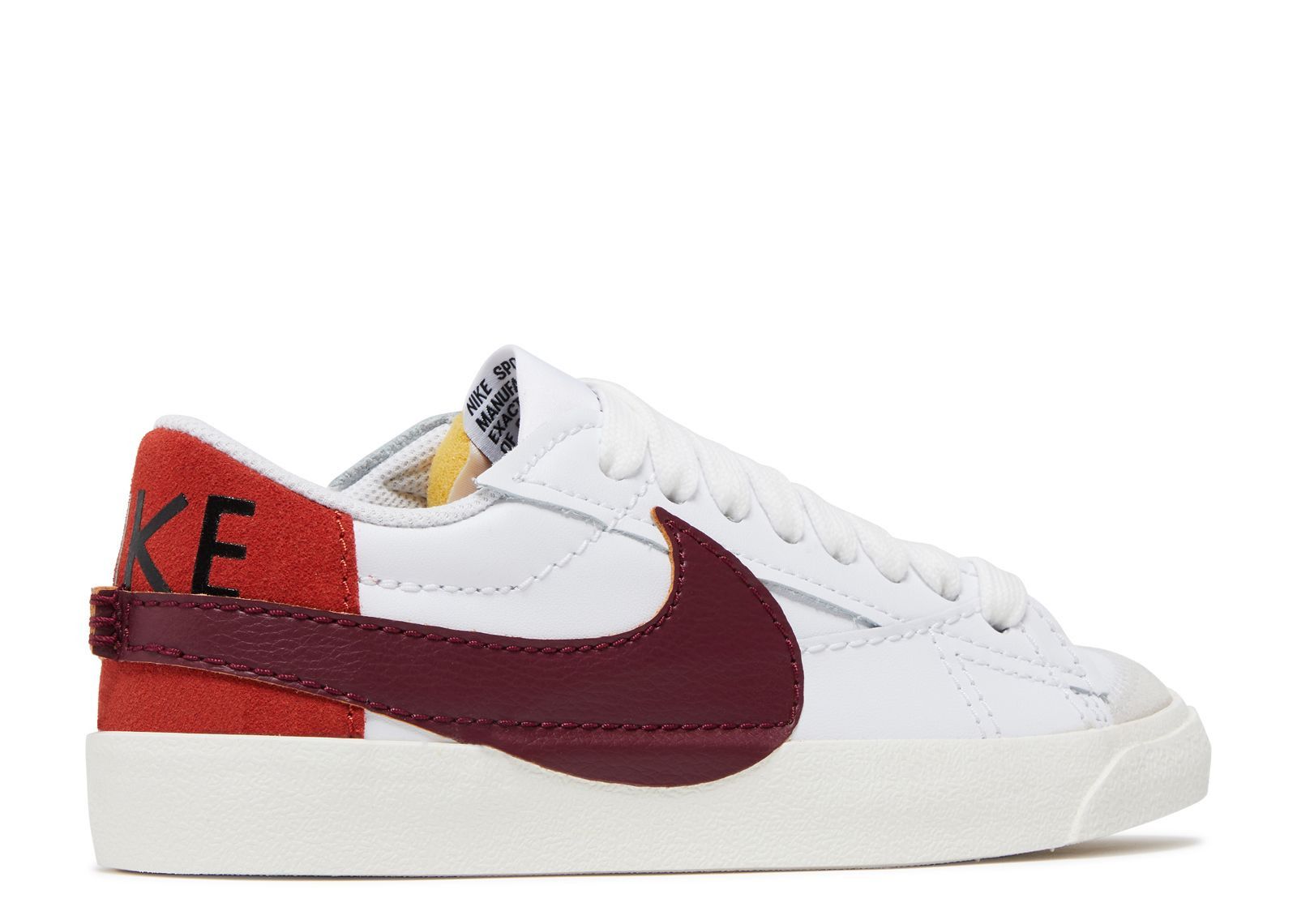 WMNS BLAZER LOW '77 JUMBO 'WHITE DARK BEETROOT' - 3