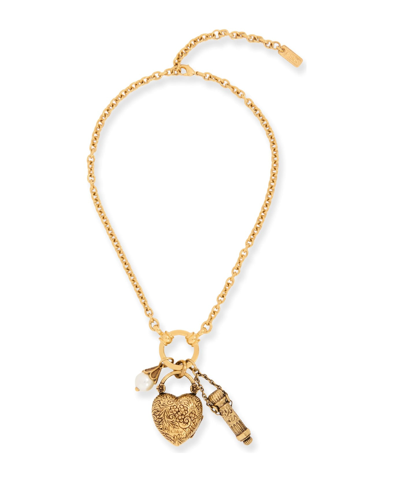 Choker Chateau Treasures Metal Necklace - 1