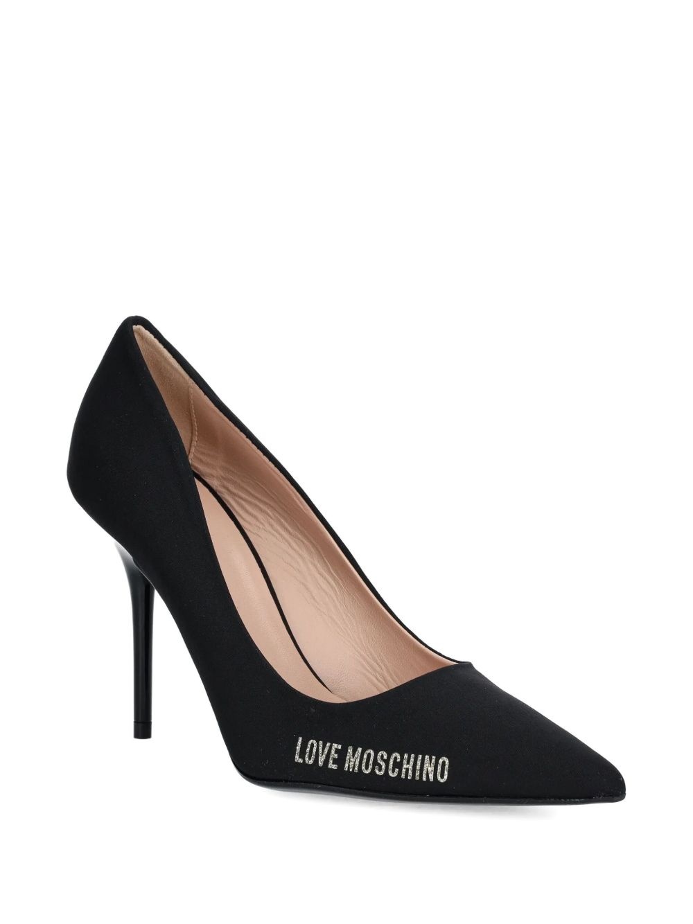 logo-print pumps - 2