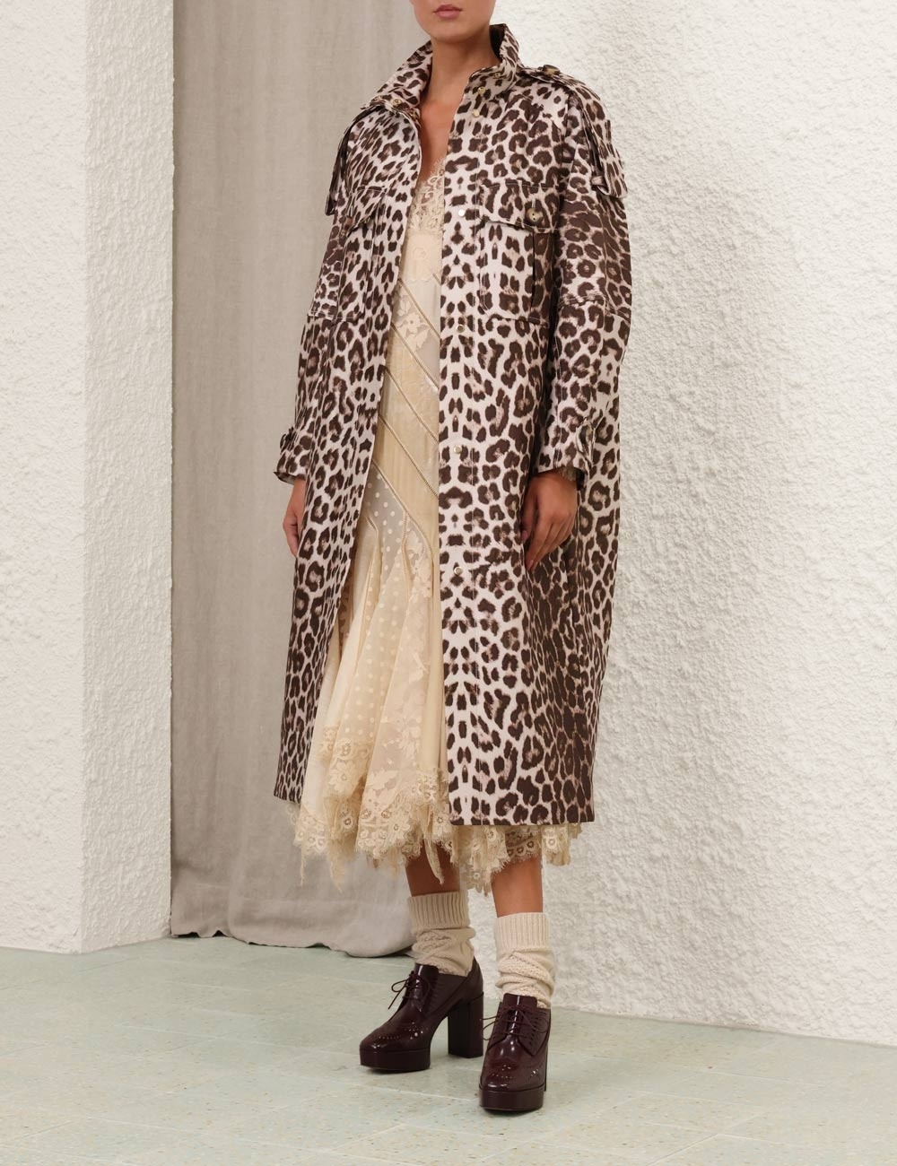 【Zimmermann】EDEN V NECK SPLICED GOWN Vネック レース マキシ Zimmermann Dresses | Australian Designer Collection | Coveti