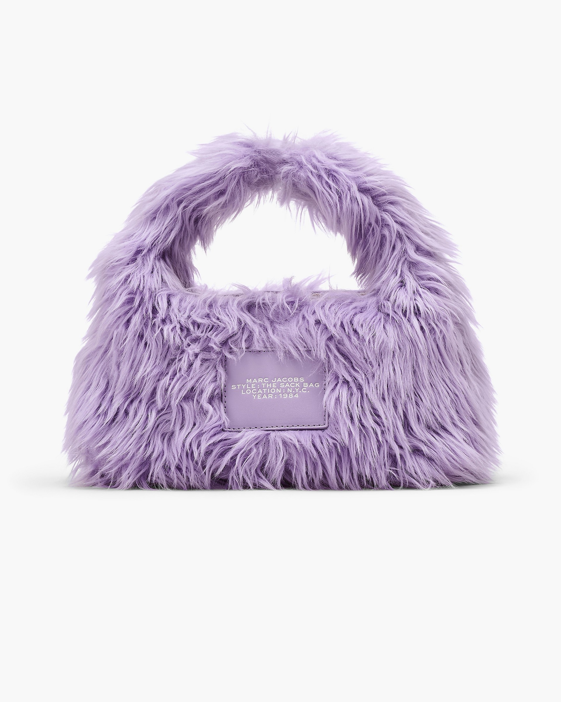 THE FAUX FUR MINI SACK BAG - 3