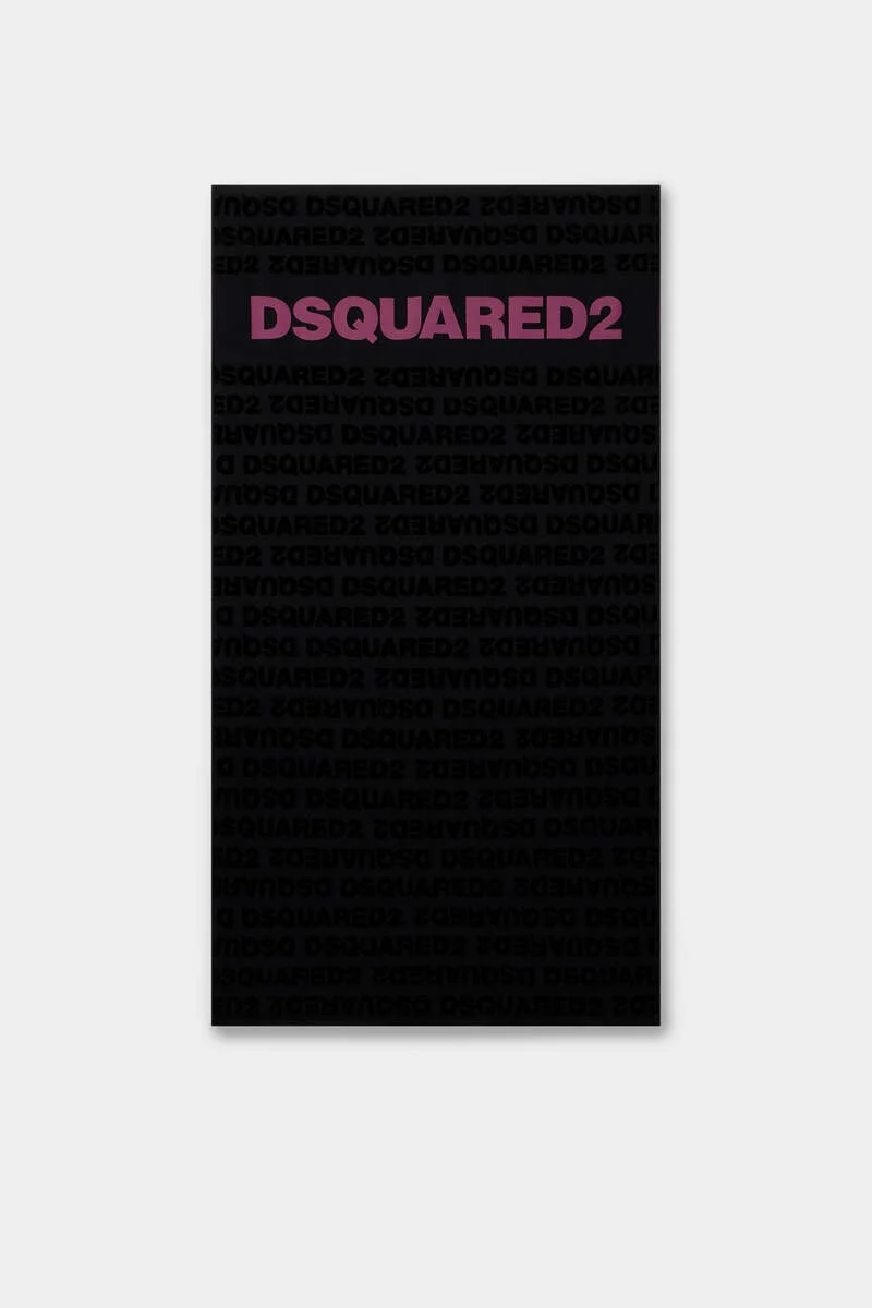 DSQUARED2 LOGO BEACH TOWEL - 1