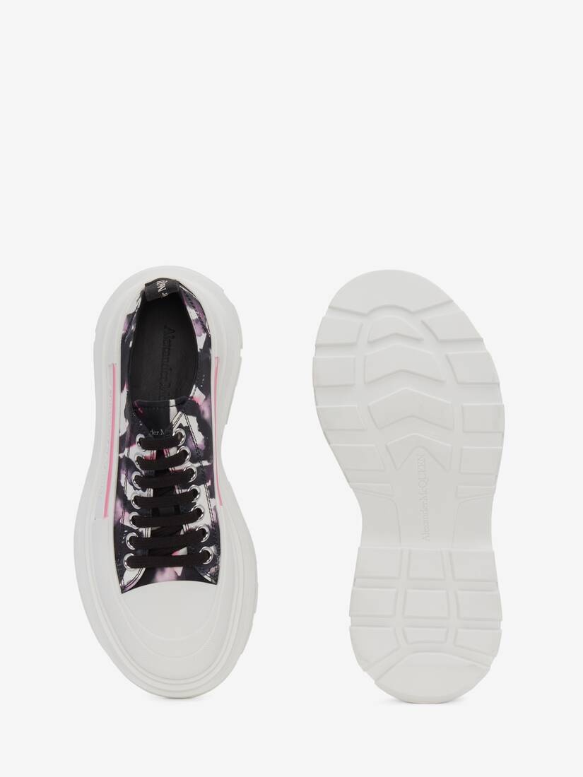 Women's  Tread Slick Watercolour Graffiti Lace Up in Multicolour - 4