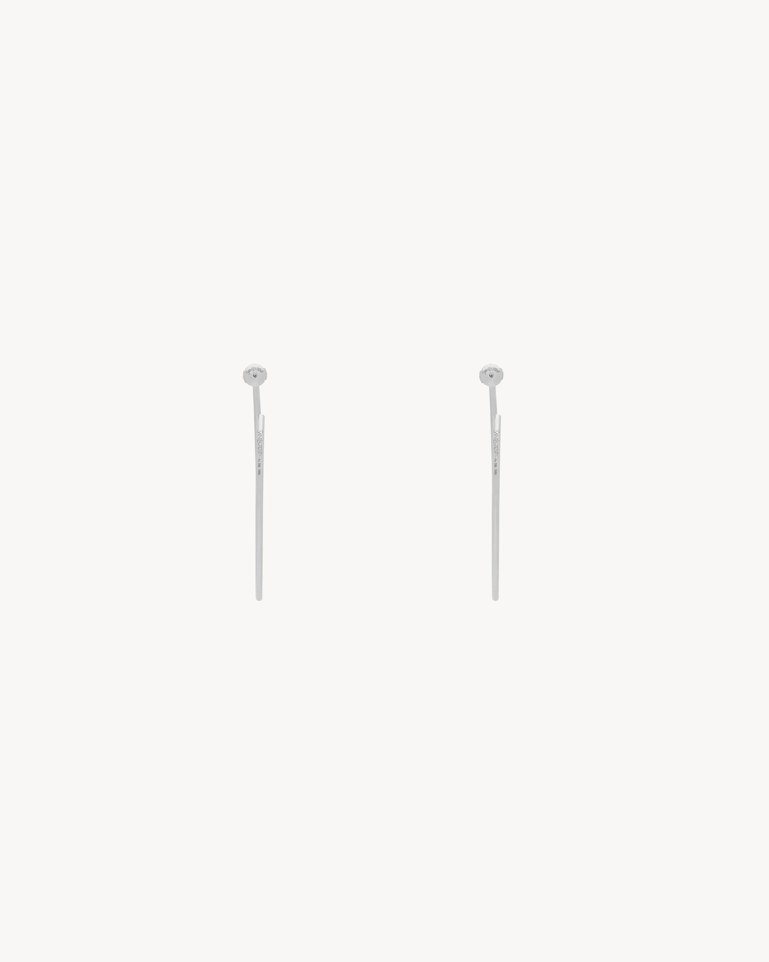 HOOP EARRINGS IN 18K GREY GOLD - 3