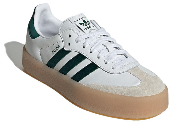 (WMNS) adidas Sambae 'White Collegiate Green Gum' ID0440 - 4