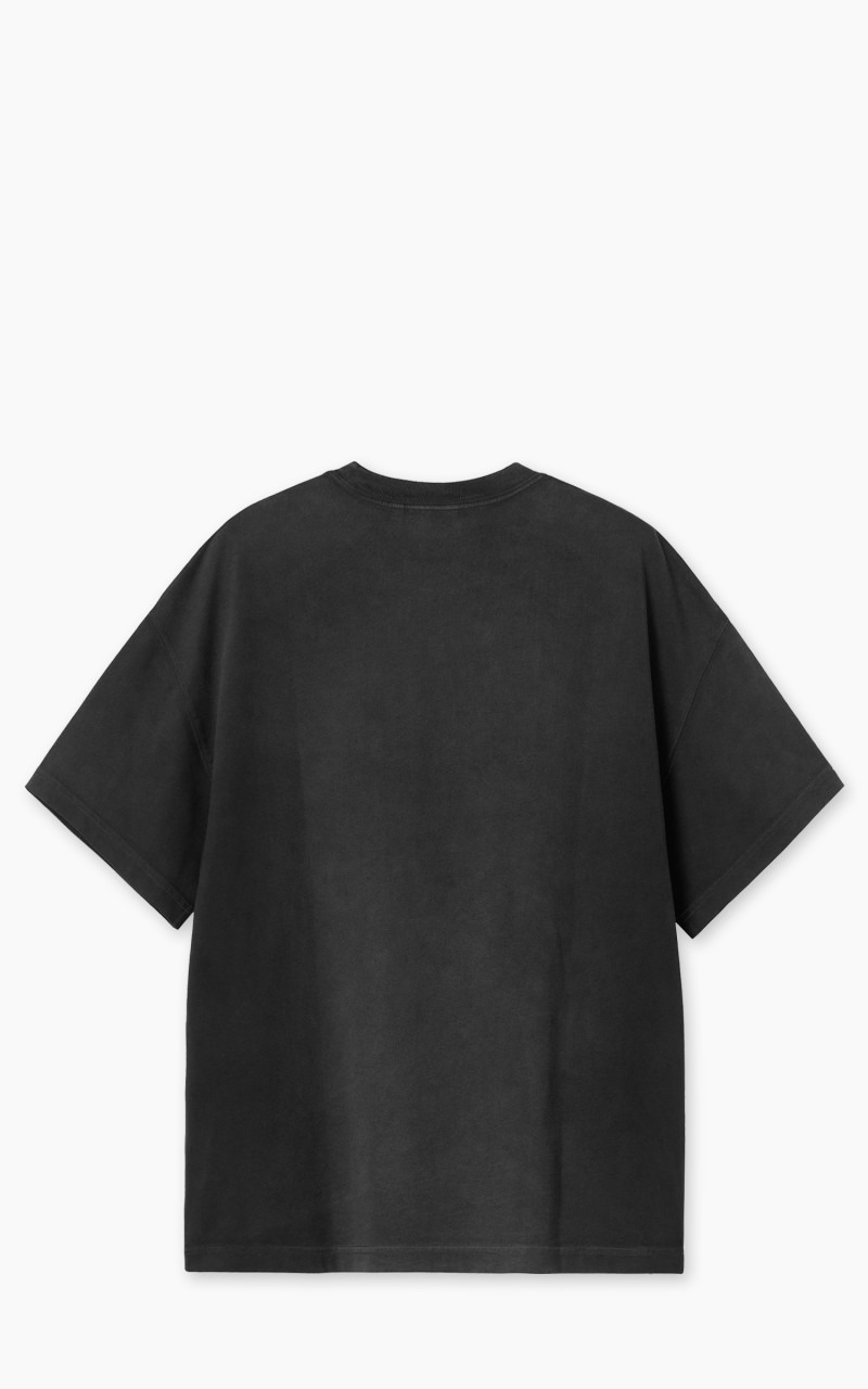 S/S HUDSON POCKET T-SHIRT BLACK CHALK WASH - 3