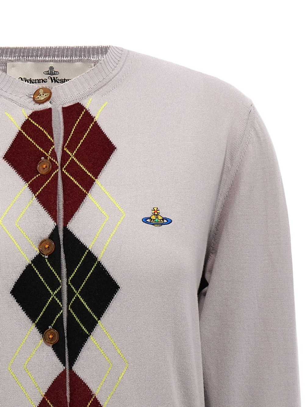 Argyle cardigan - 3
