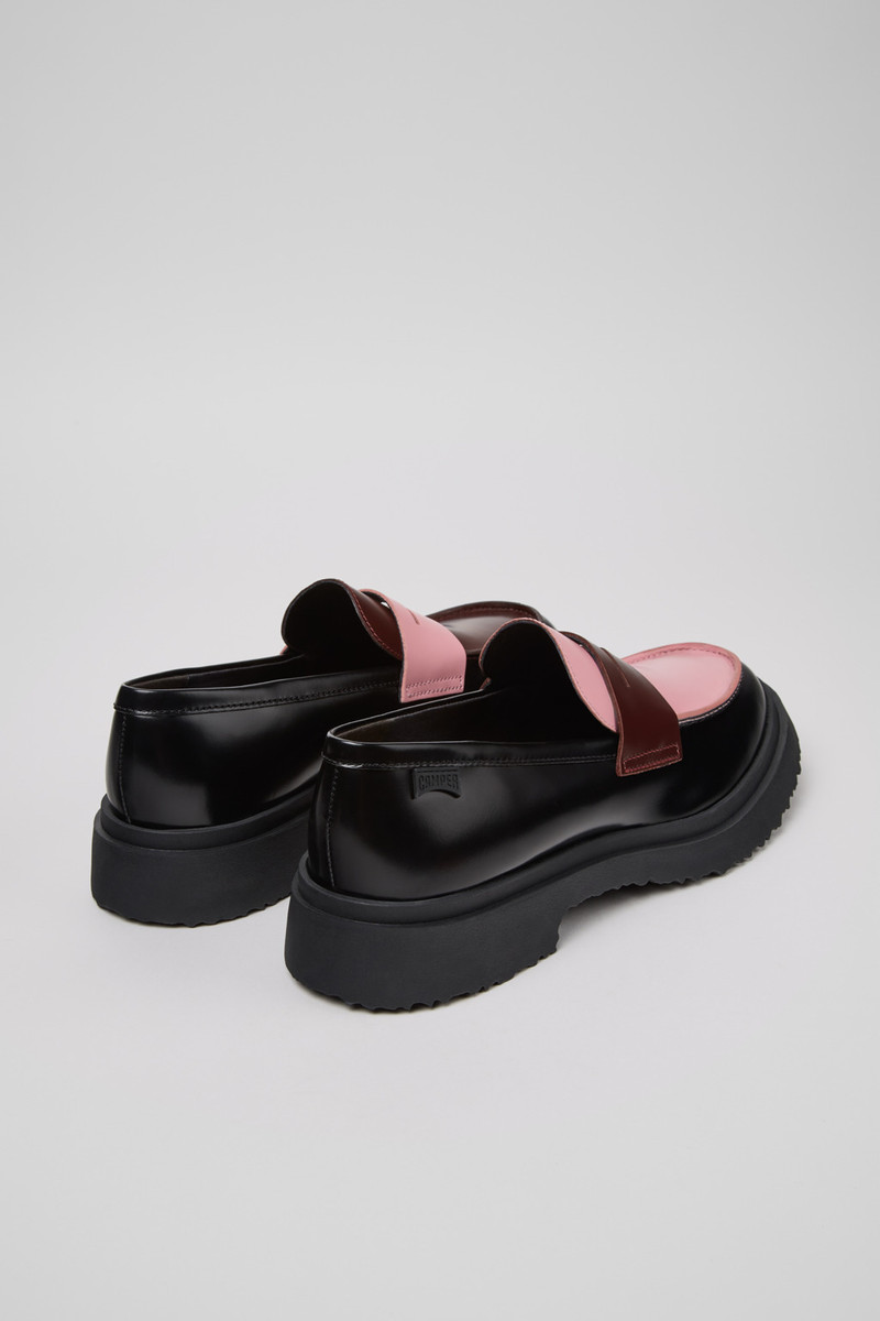 CAMPERLAB Multicolor Leather Moccasins for Men. outlook