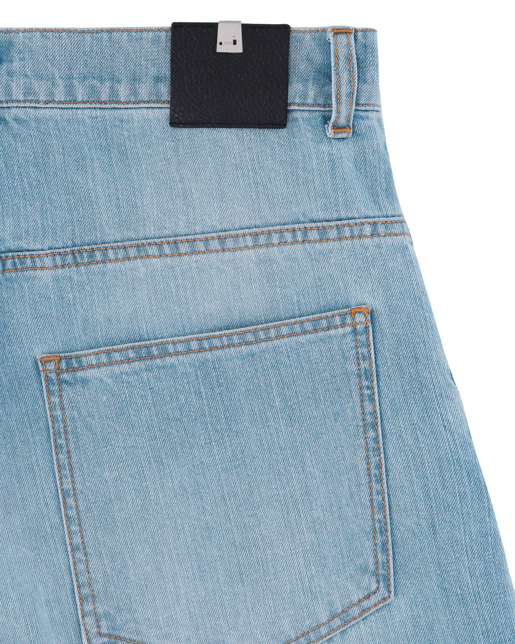 WIDE LEG JEANS WITH BUCKLE - 8