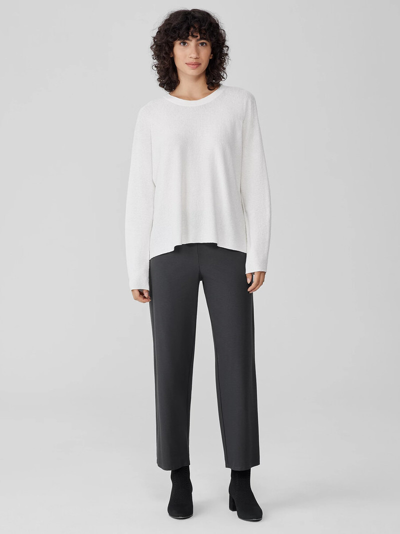 EILEEN FISHER Washable Stretch Crepe Straight Pant outlook