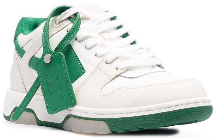 Off-White Out Of Office Low-Top sneaker 'Green White' OMIA189F21LEA0010455 - 2
