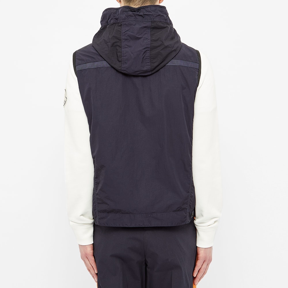 Moncler Touques Hooded Garment Dyed Gilet - 6