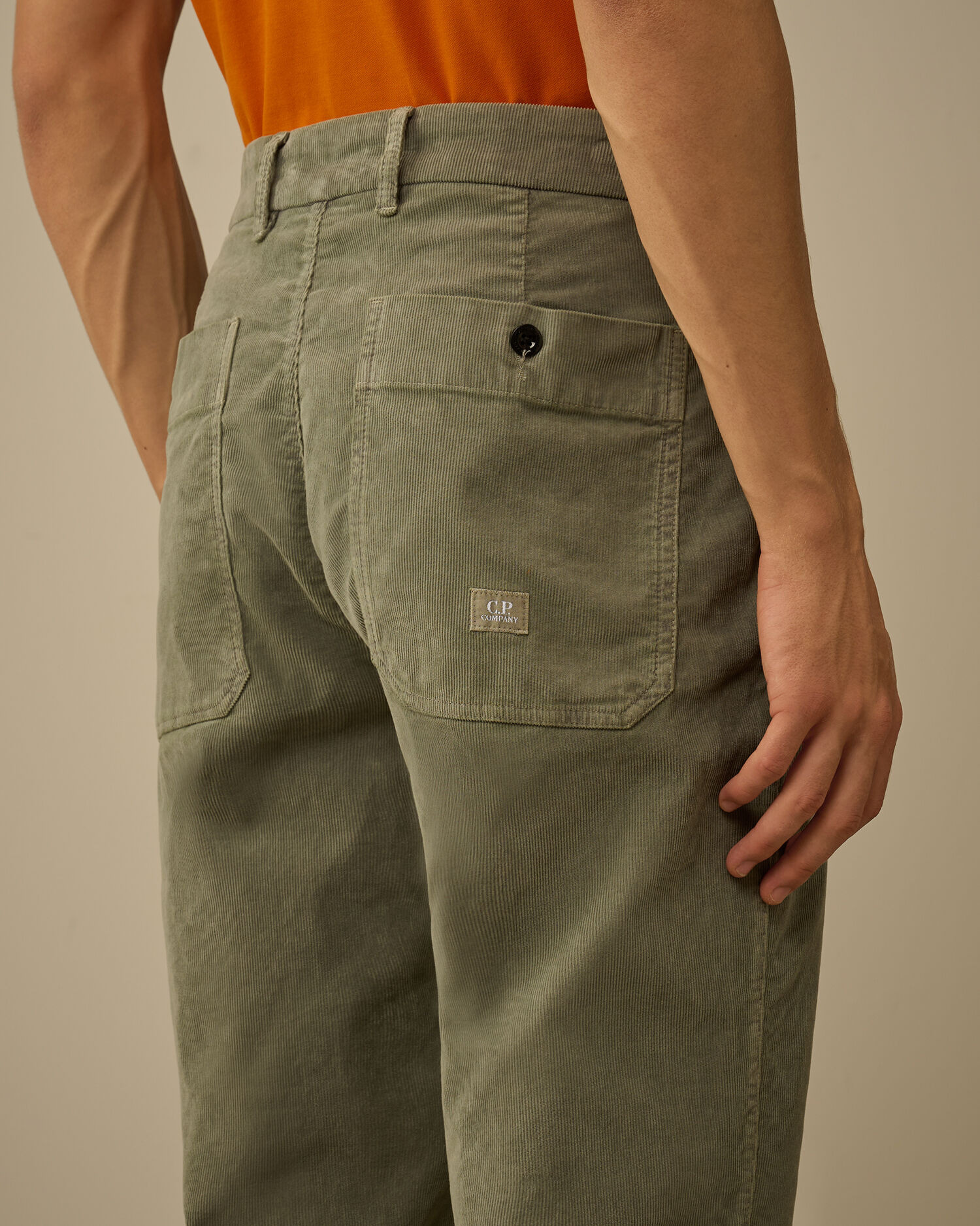 Corduroy Loose Chino Pants - 6