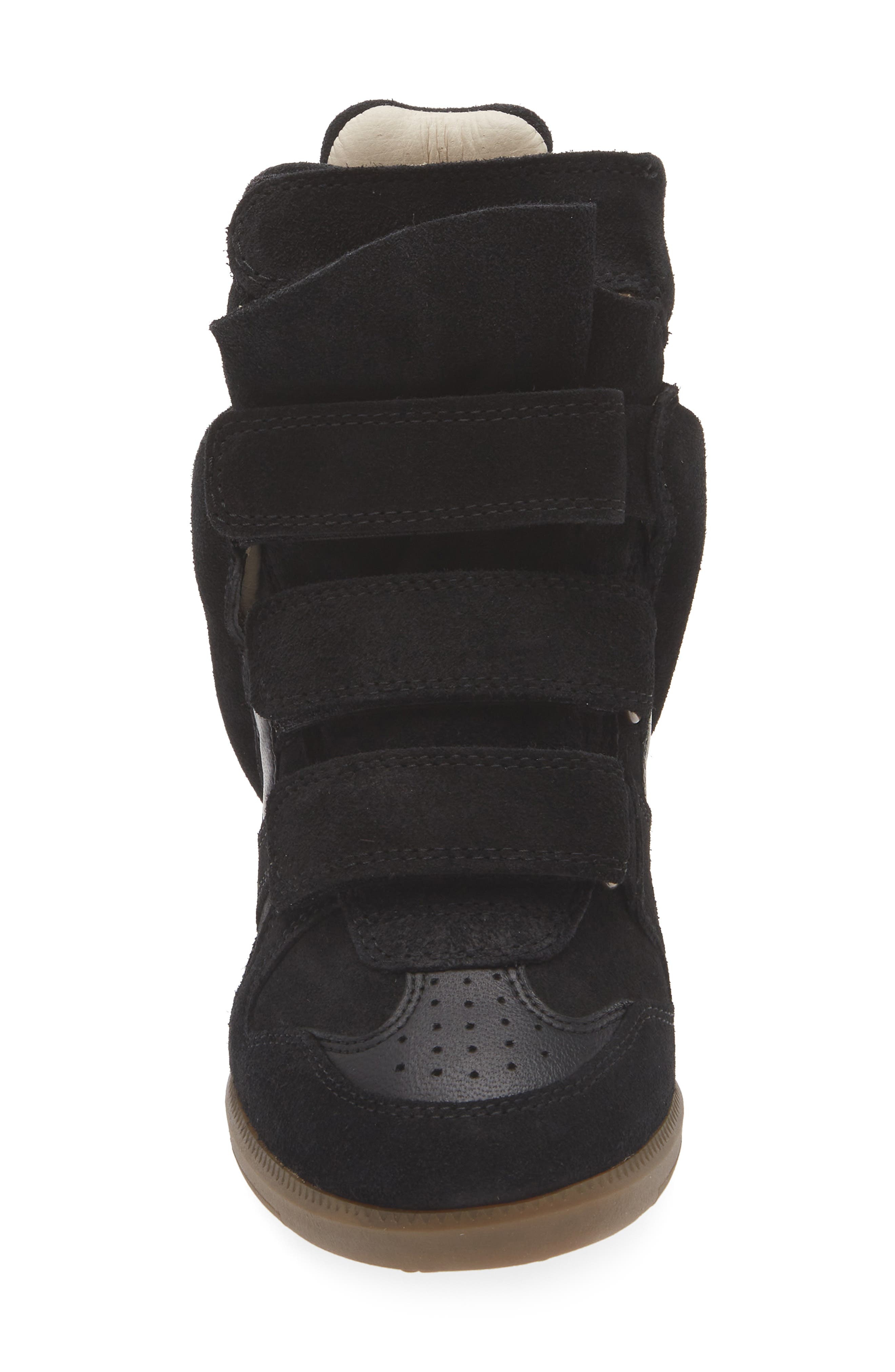 Isabel Marant Bekett Hidden Wedge High Top Sneaker in Black at Nordstrom - 4