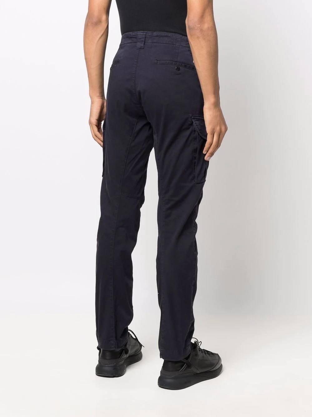 Lens-embellished cargo trousers - 4