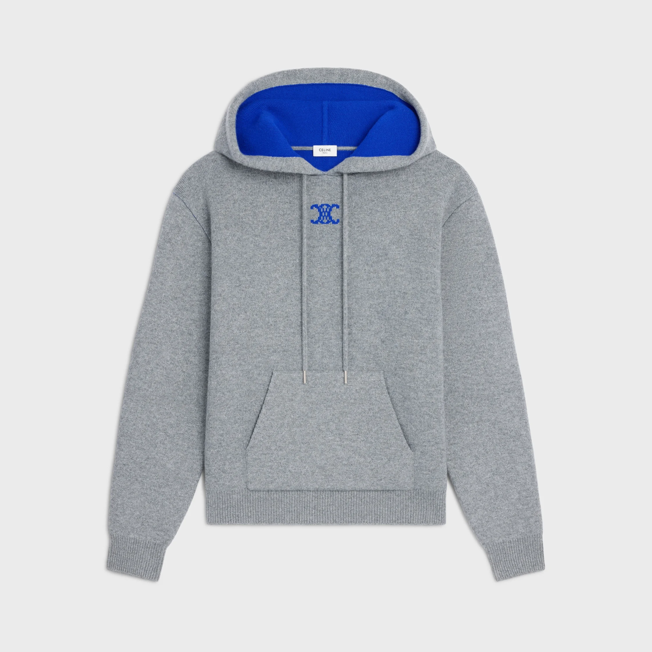 hooded sweater IN cashmere - 1