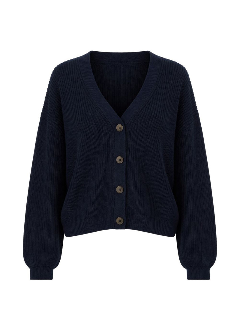 button-up ribbed cardigan 1