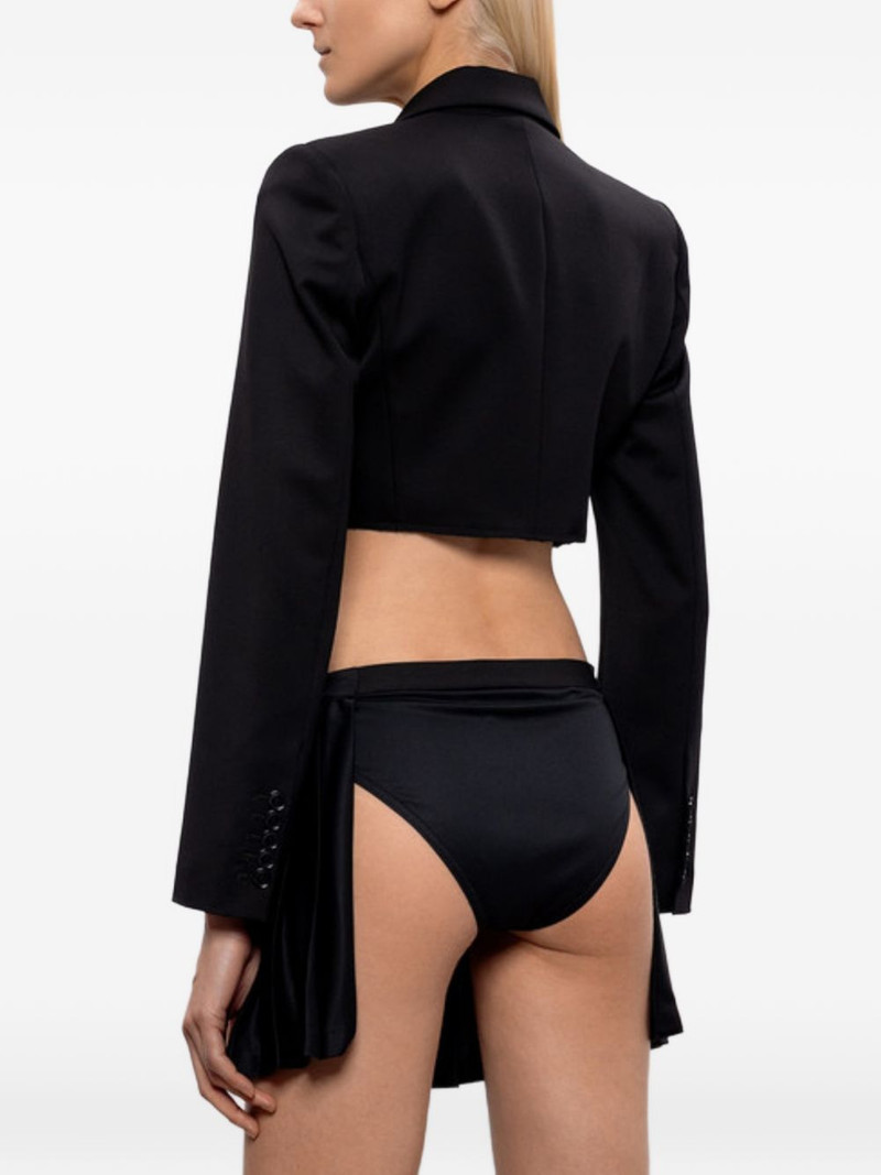 cropped single-breasted jacket 4