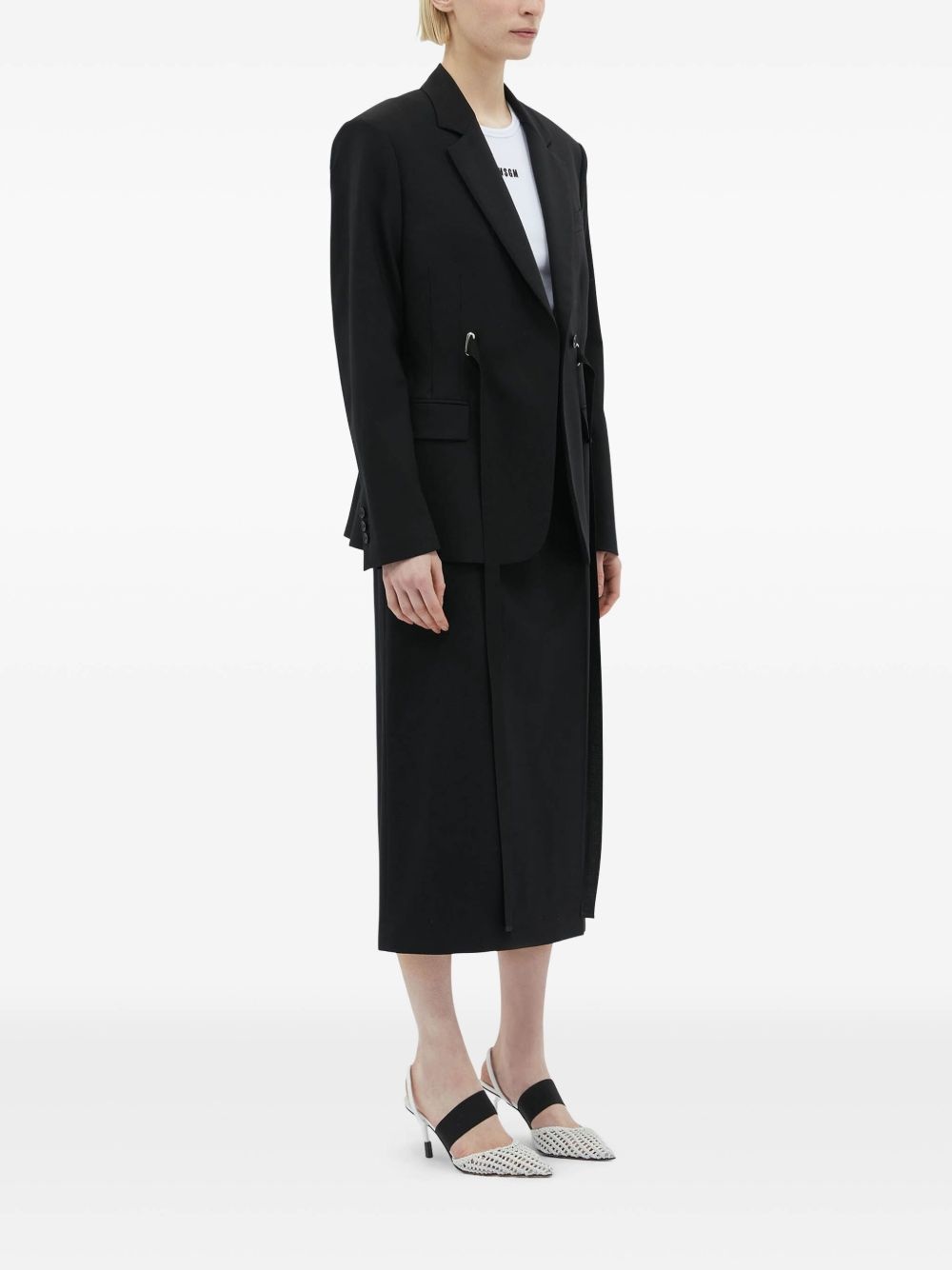 logo-band skirt - 2