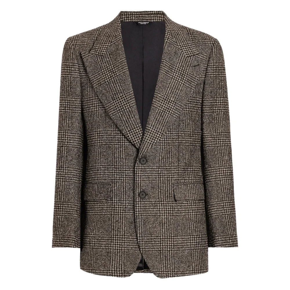 Dolce & Gabbana Brown Jackets - Blazers Men - 1