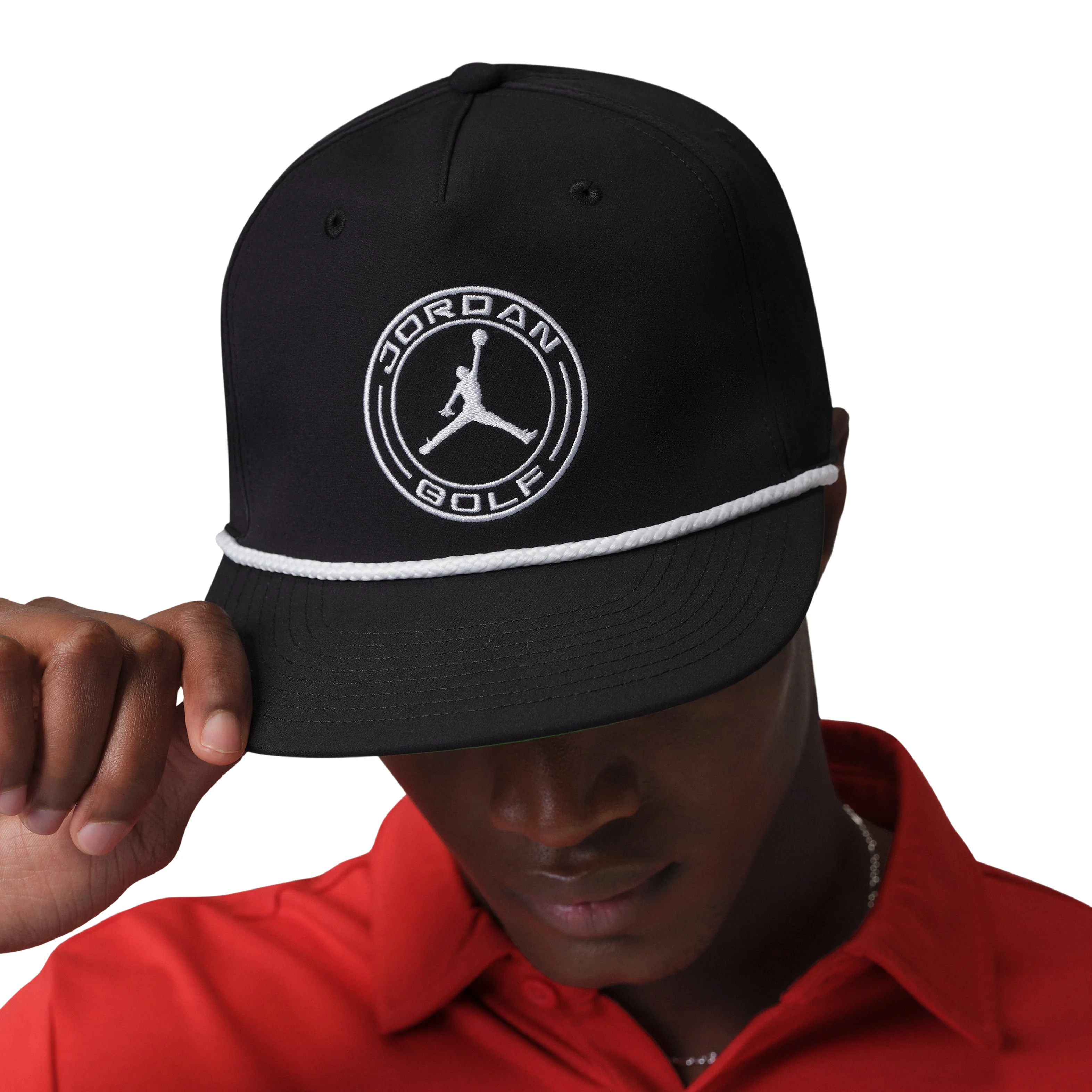 Jordan Pro Structured Dri-FIT Flat-Brim Hat 'Black Kelly Green White' IM4540-010 - 1