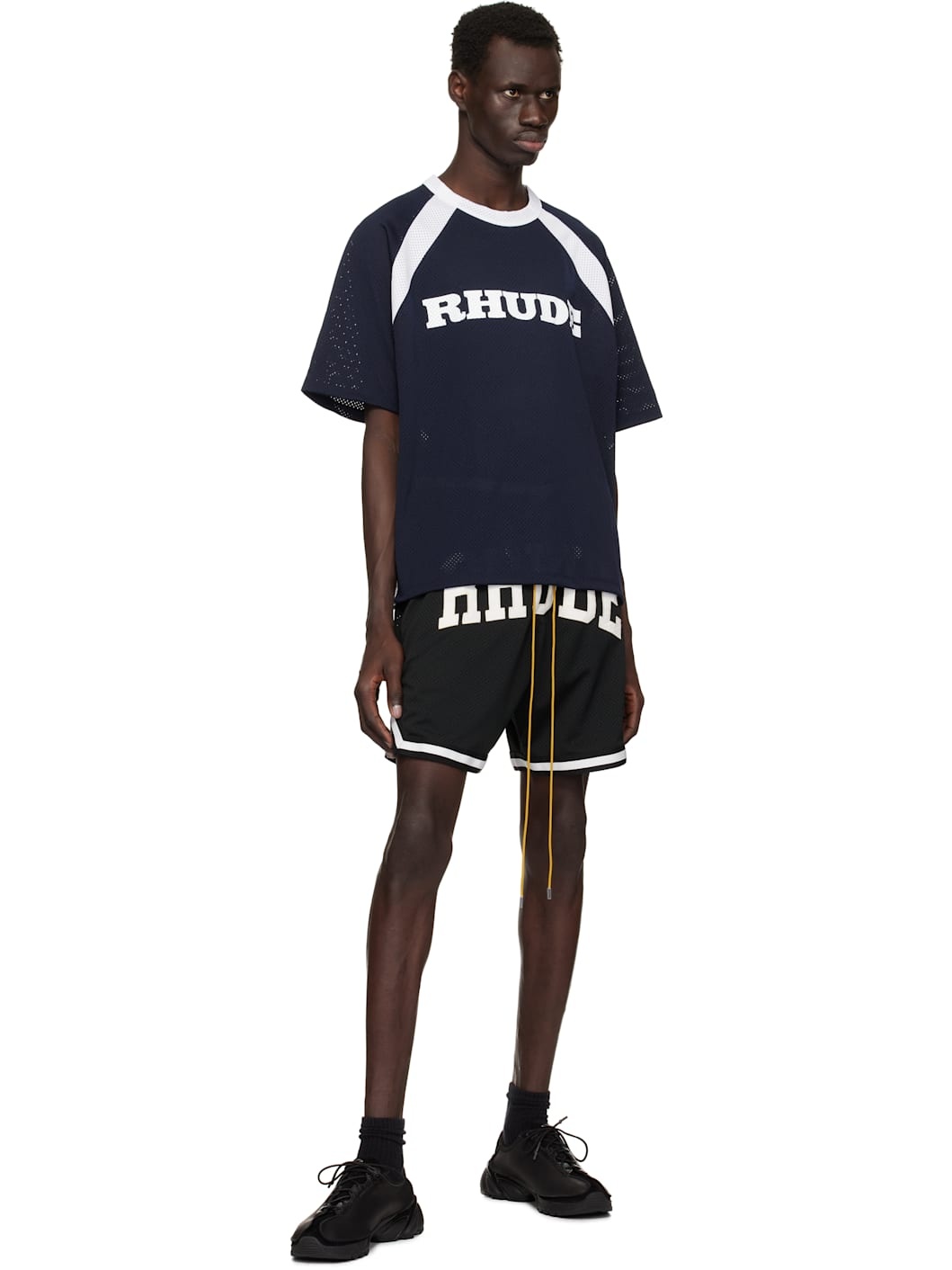 Black '' Collegiate Basketball Shorts - 4