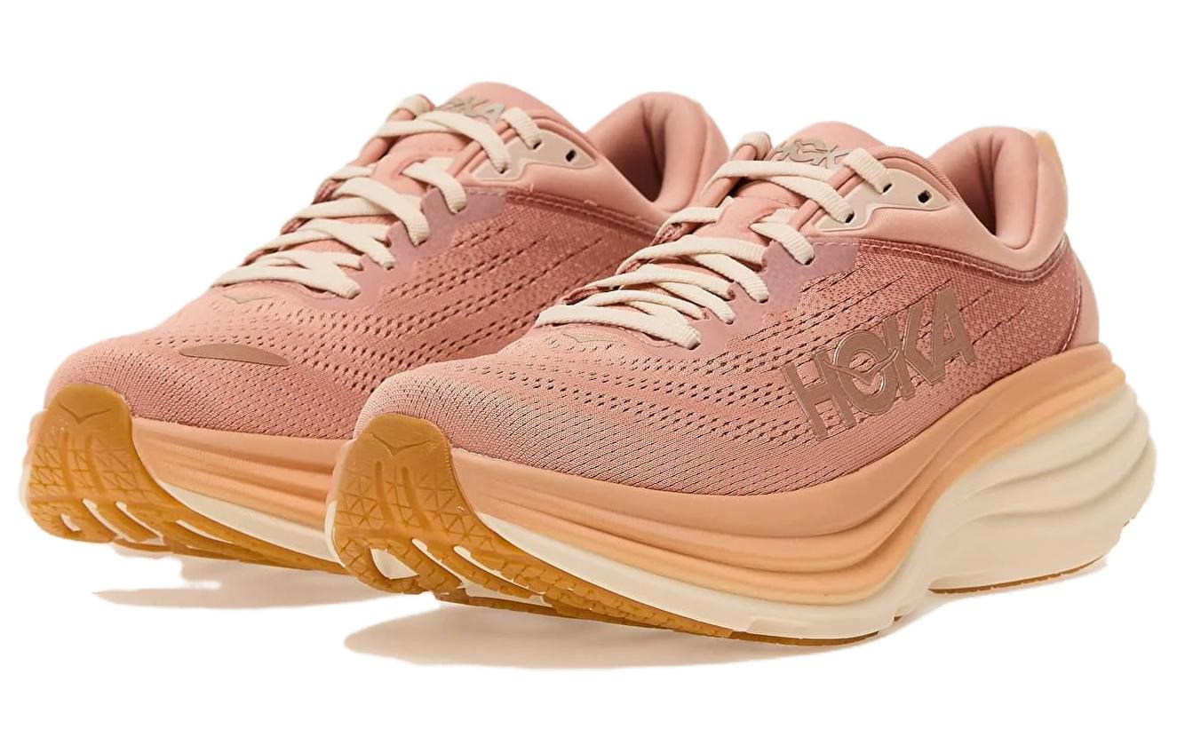 (WMNS) HOKA ONE ONE Bondi 8 'Sandstone Cream' 1127952-SNC - 3