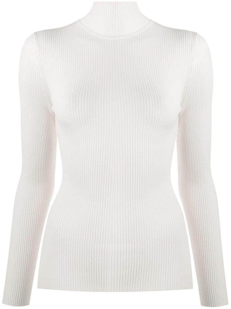 roll-neck fitted jumper 1
