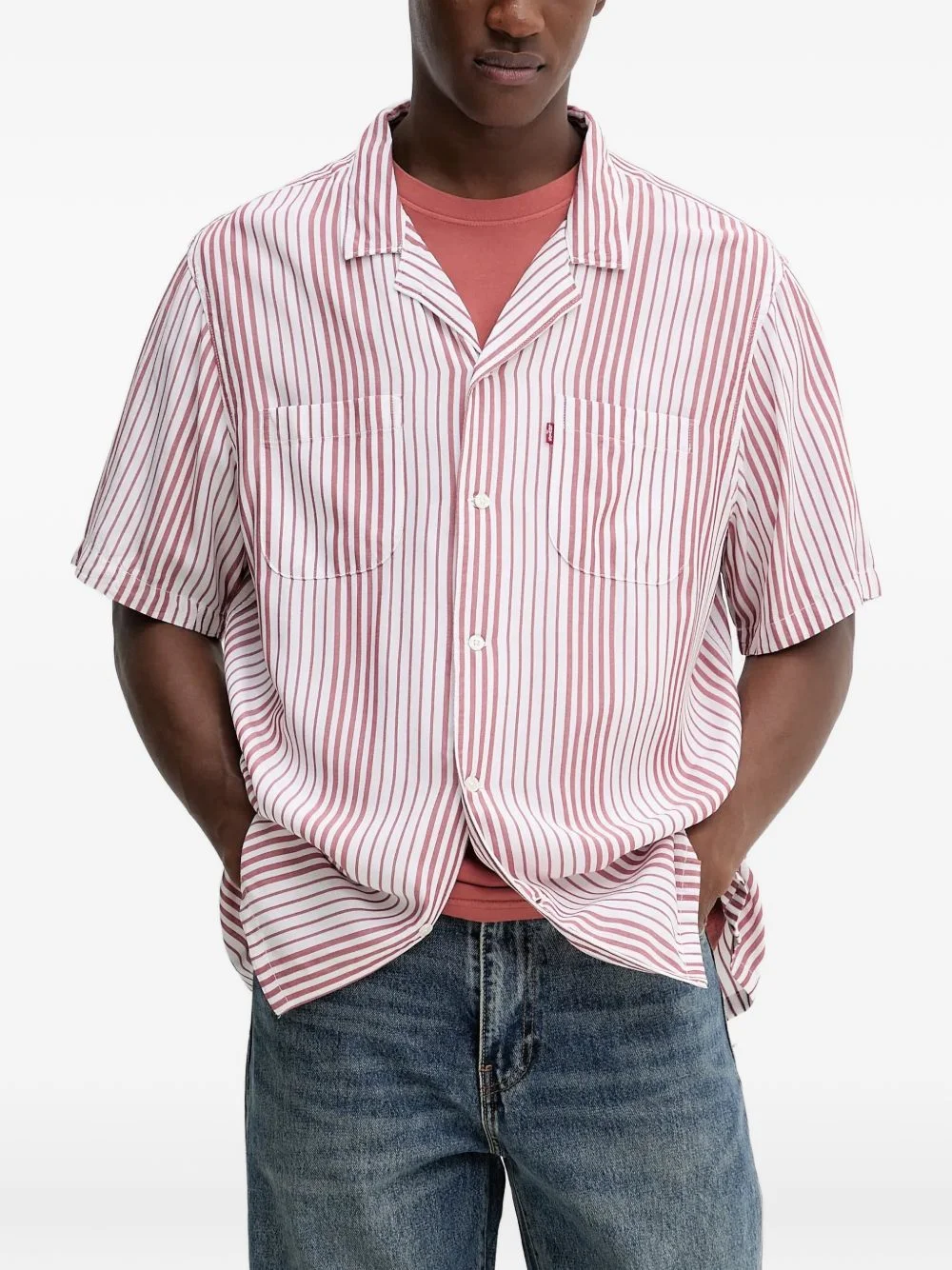 Classic Camper striped pocket shirt - 1