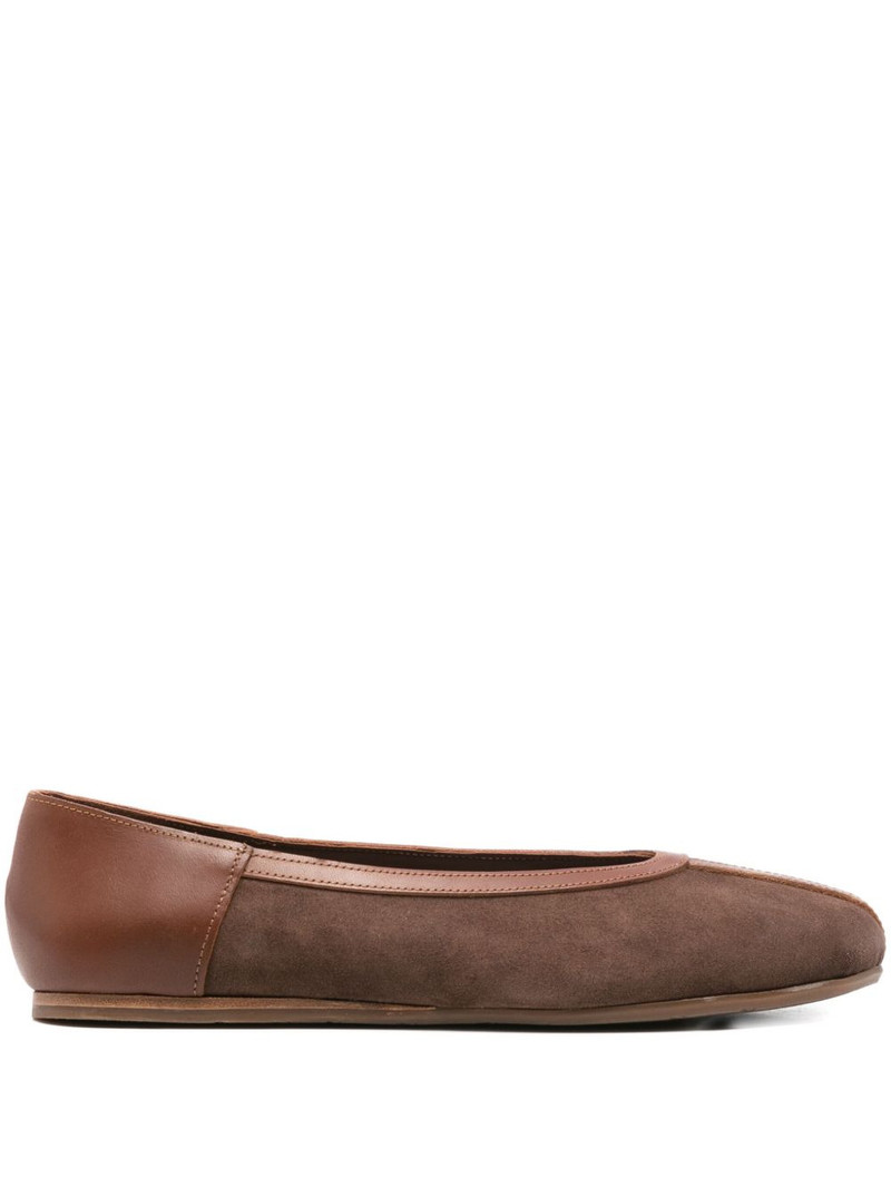 Aeropi panelled ballet flats 1