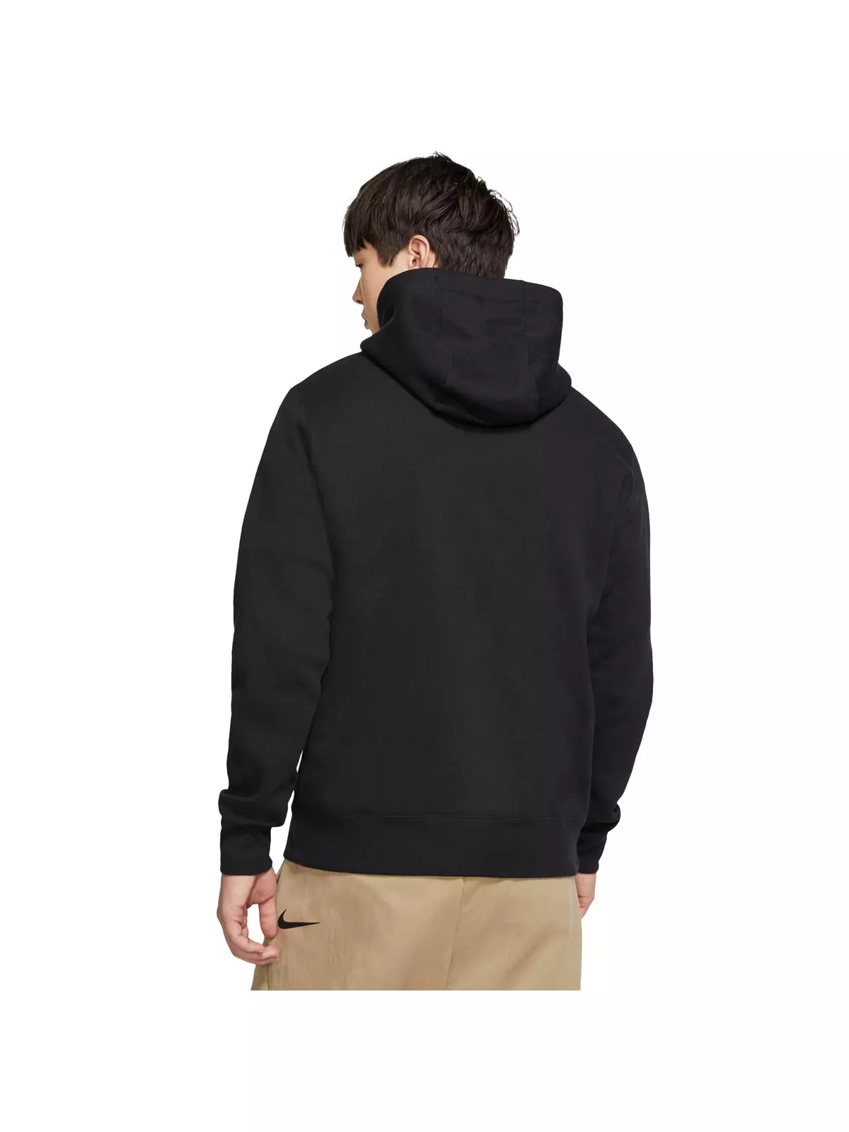 Men's Sportswear Club Fleece "Black" Pullover Hoodie - 2