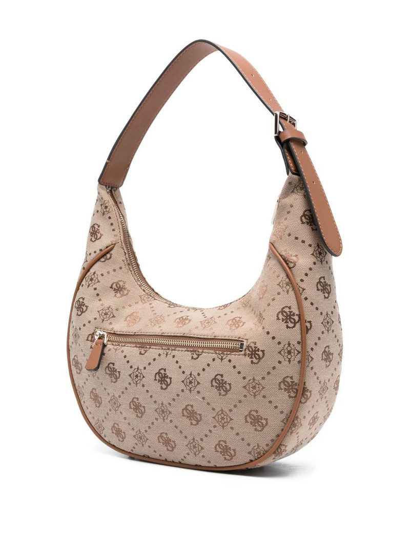 GUESS USA logo-plaque curved shoulder bag outlook