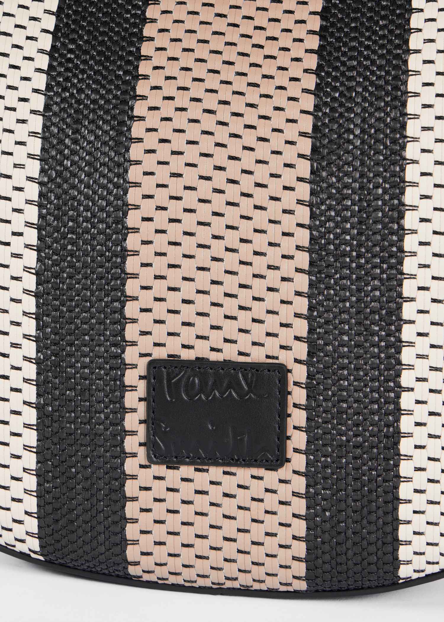 Women's Woven Stripe Hobo Bag - 5