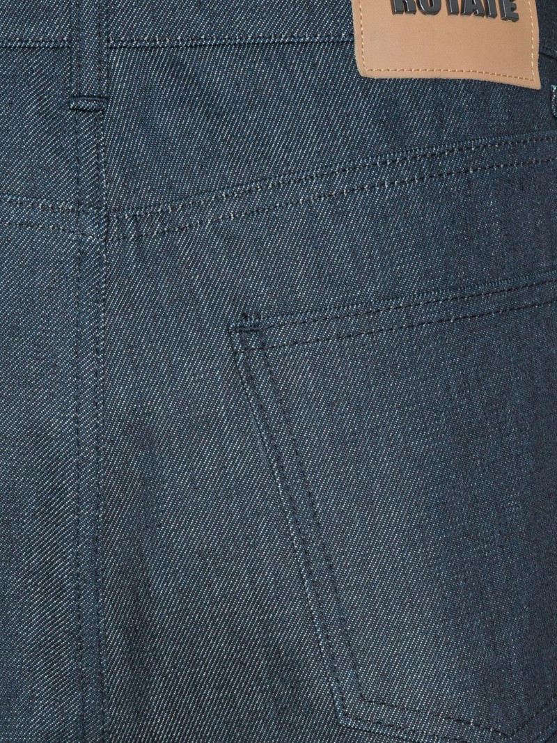 five-pocket wide-leg jeans 4