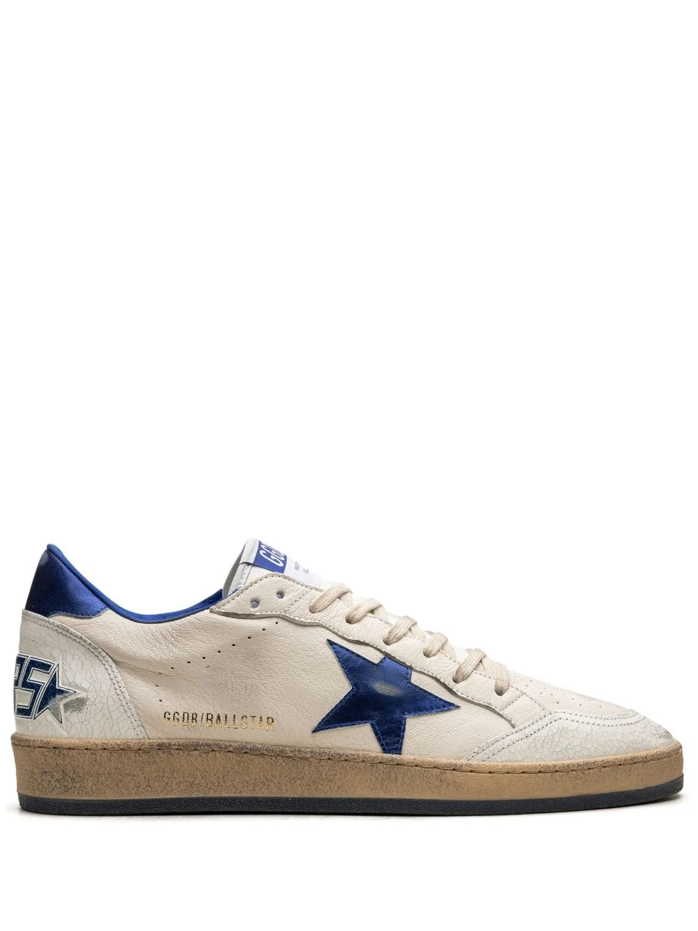 Golden Goose Men Ball Star Leather Sneakers - 1