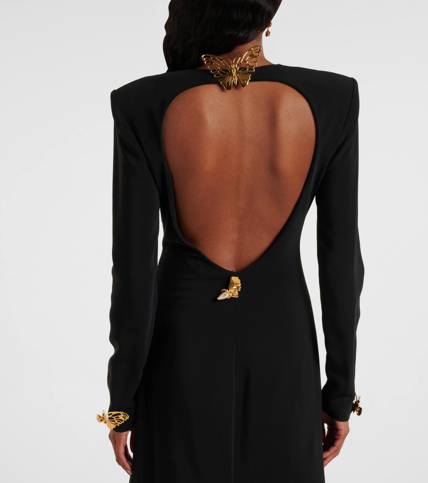 Open-back gown - 5