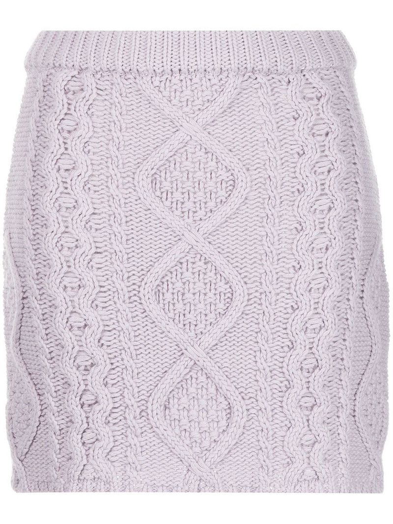 cable-knit mid-ride skirt 1