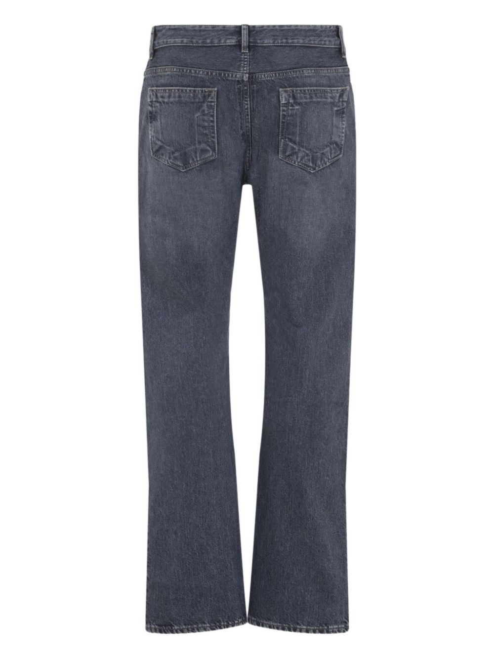 washed-finish jeans - 2