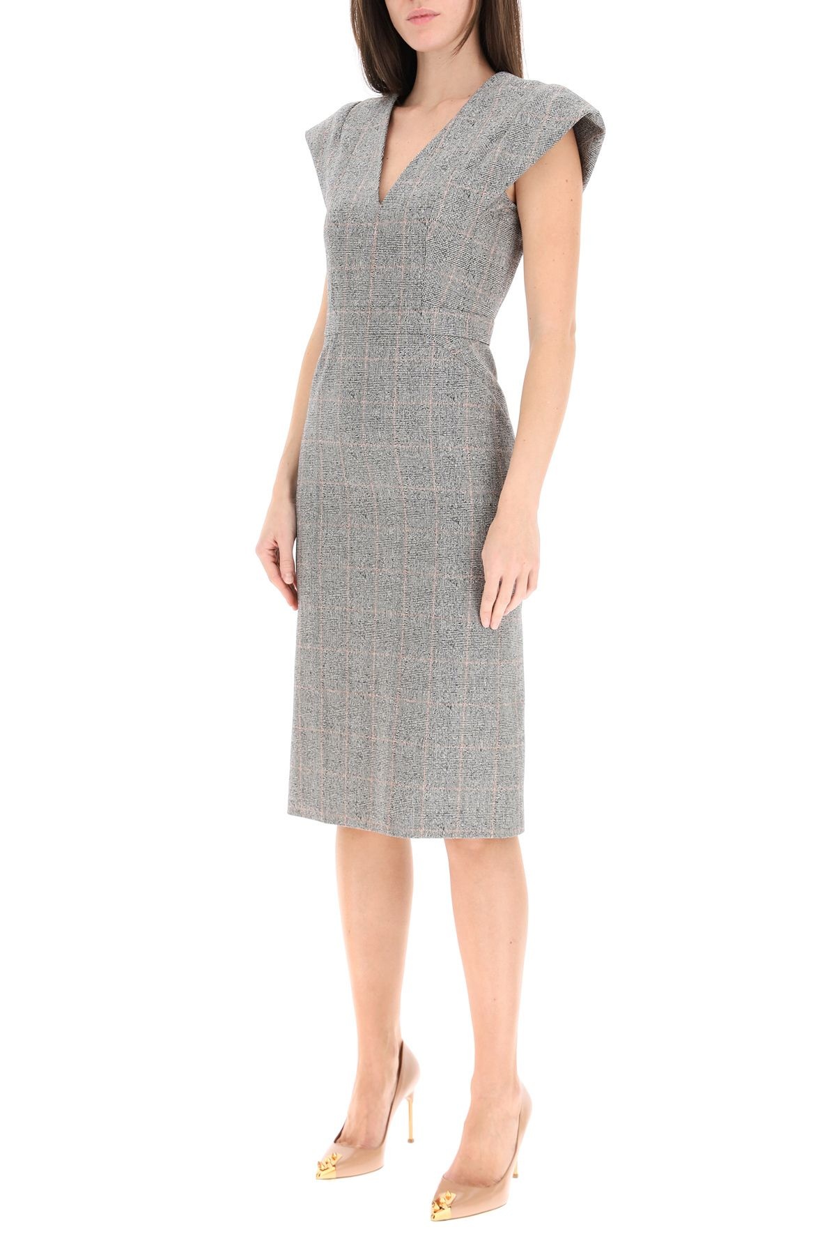 PRINCE OF WALES SHEATH DRESS - 2