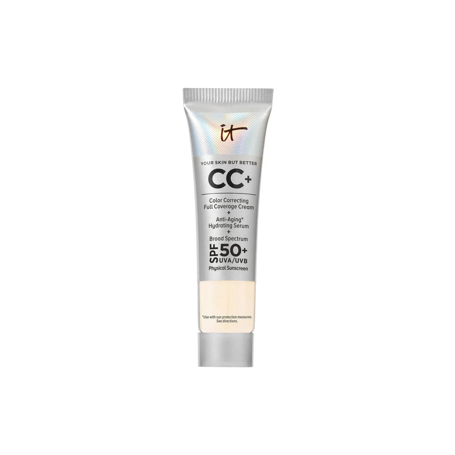 CC+ Cream Full-Coverage Foundation with SPF 50+ Travel Size - 1