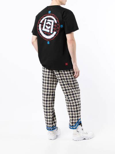 CLOT Globe logo-print short-sleeve T-shirt outlook