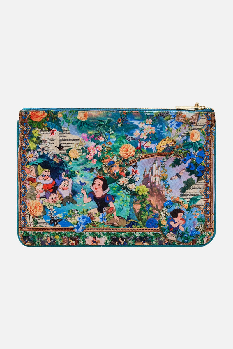 CAMILLA SMALL CANVAS CLUTCH outlook