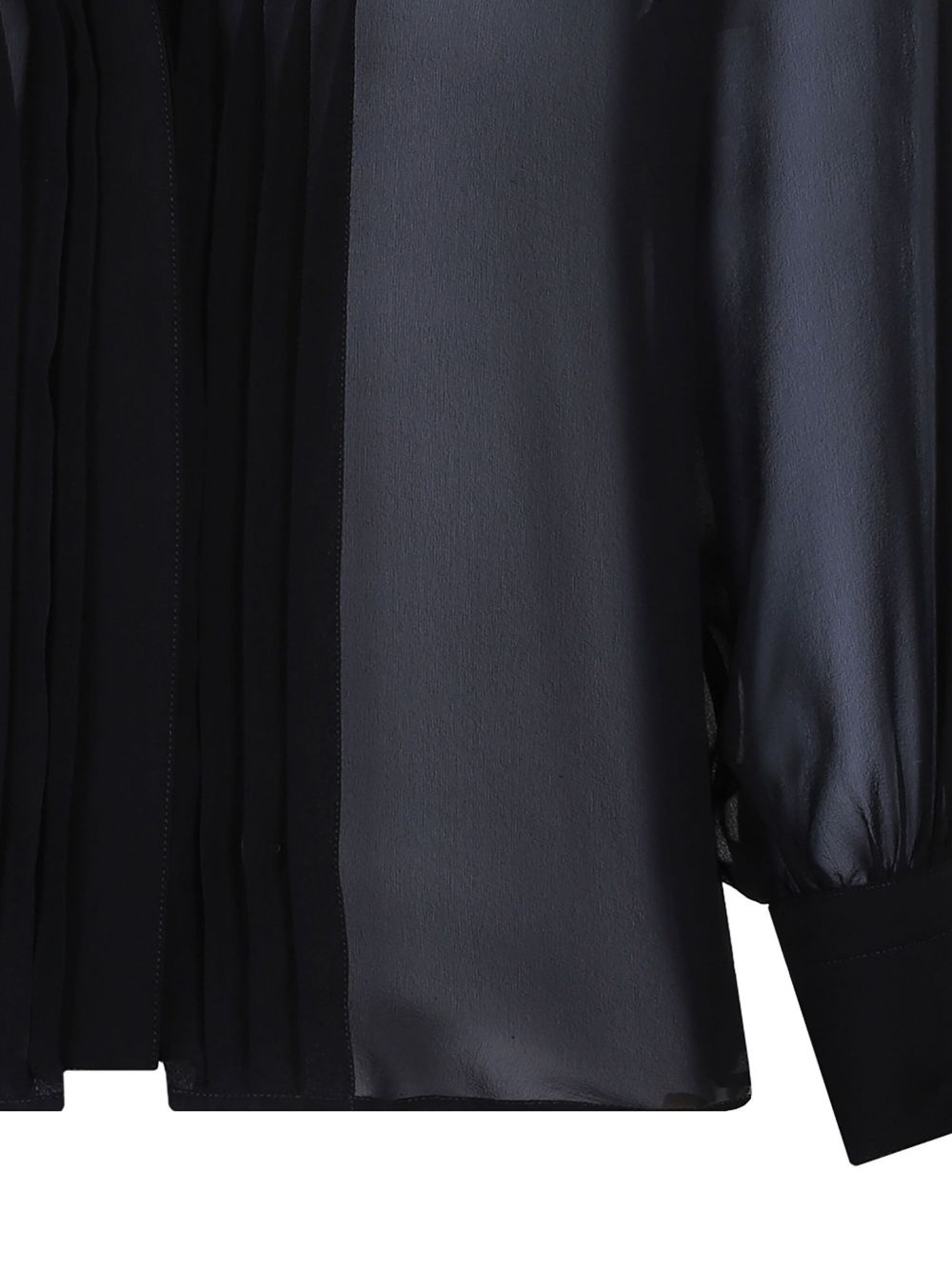 georgette silk blouse - 4
